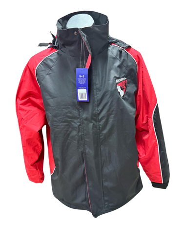 Rain jacket with hood